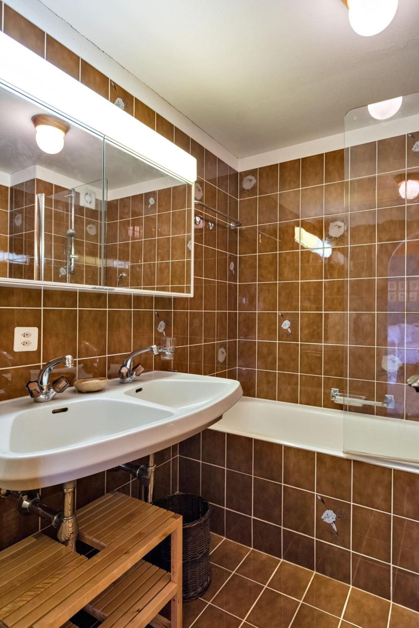 Chesa Panorama B - La Punt Apartment Екстериор снимка
