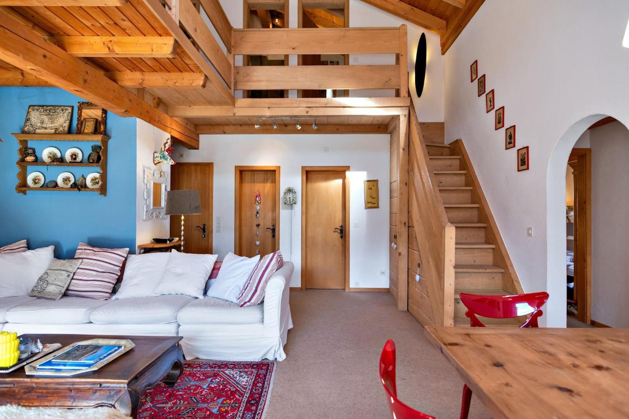 Chesa Panorama B - La Punt Apartment Екстериор снимка